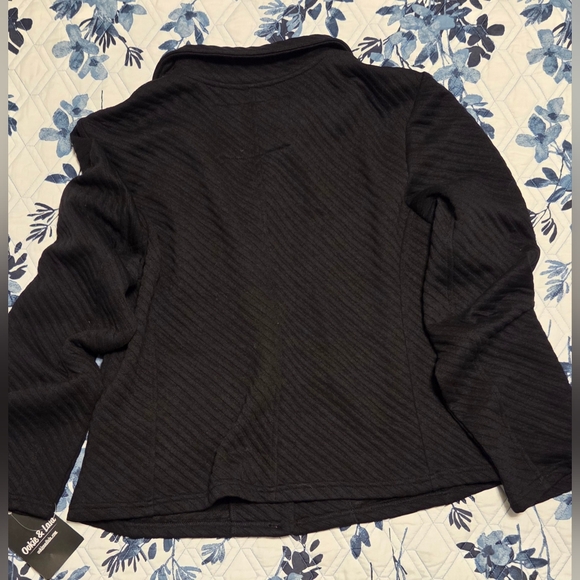 Linear Knit Moto Jacket - Picture 5 of 5